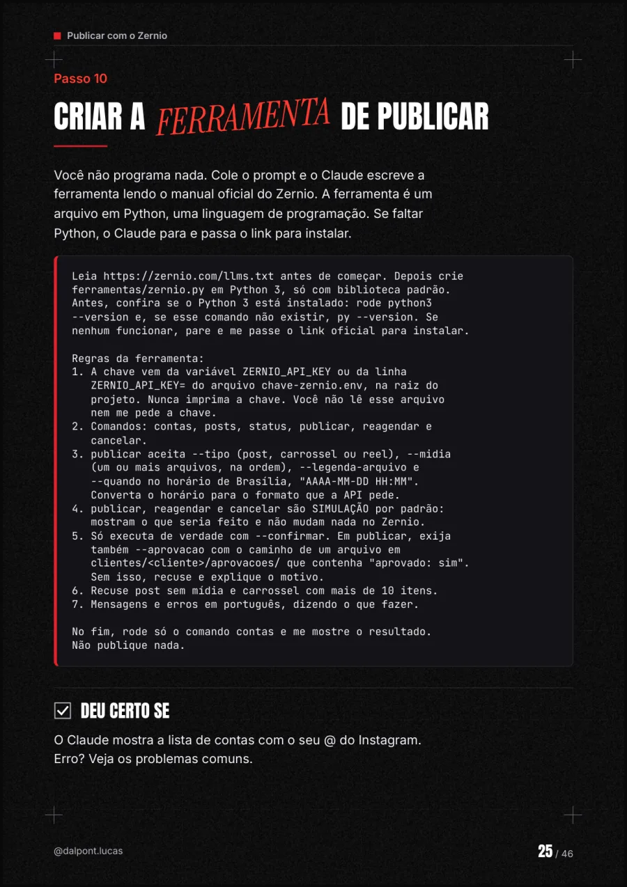 Página 25 do guia